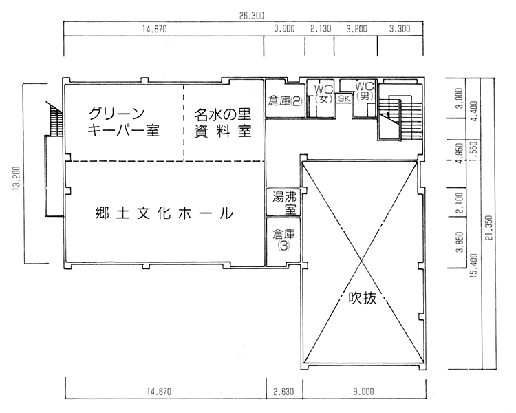 2F平面図