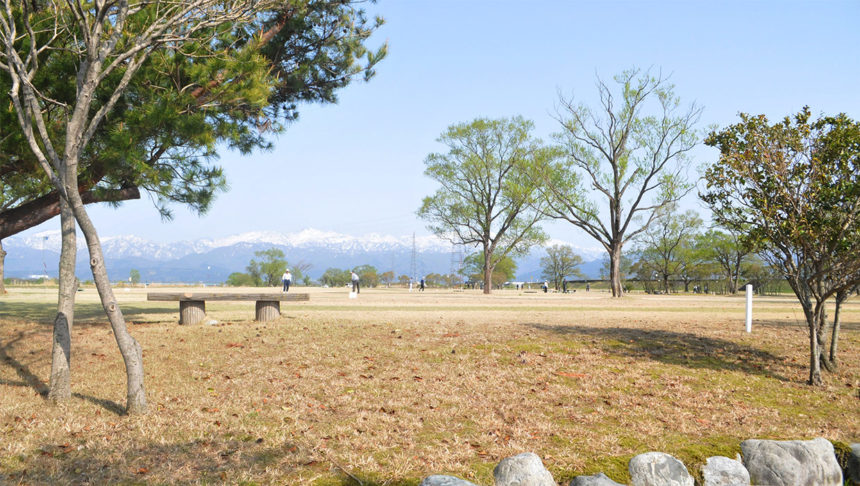 黒部川公園 ゲートボール