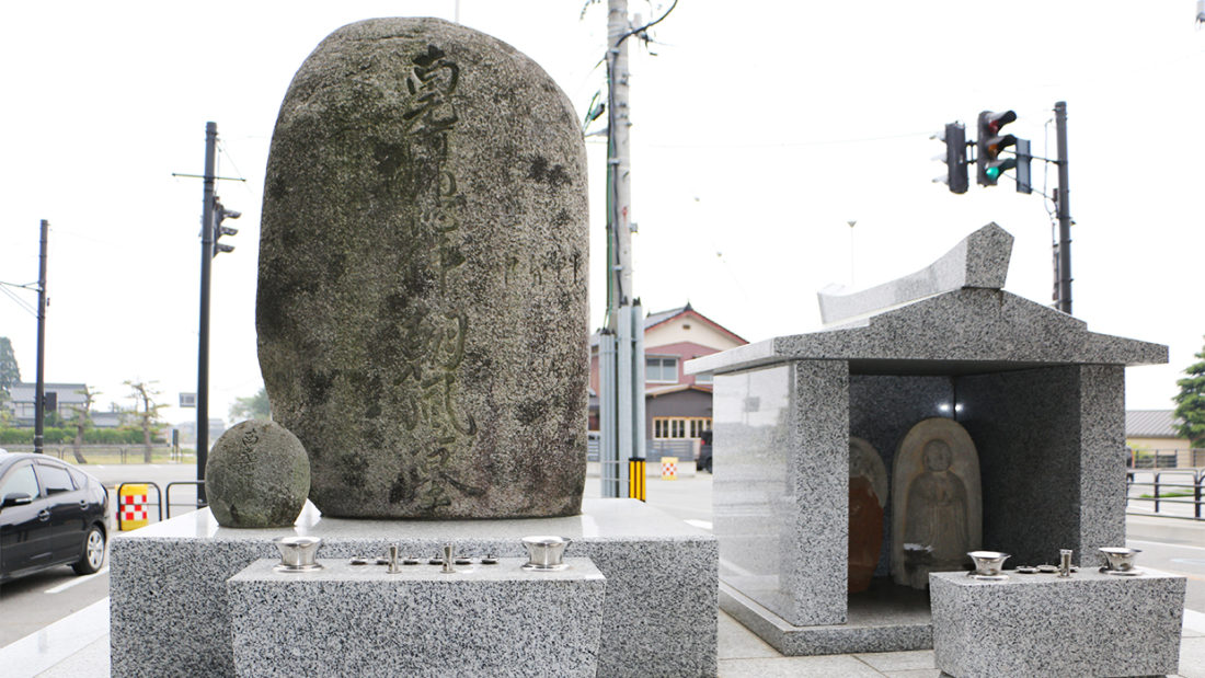 相撲取りの碑